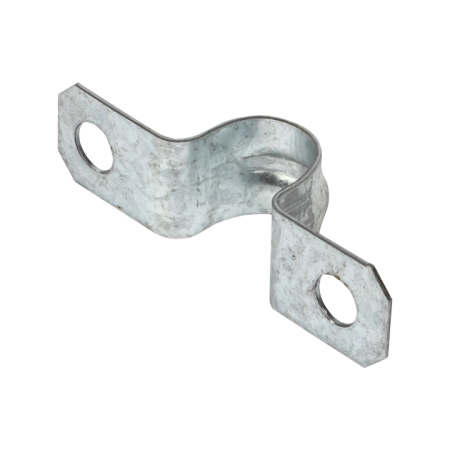 Скоба металлическая двухлапковая d12-13 мм (100 шт) PROxima EKF