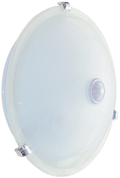 Светильник НПО3231Д 2х25 с датчиком движения белый IEK