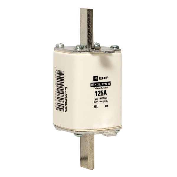 Плавкая вставка ППН-35 250/125А габарит 1 PROxima EKF