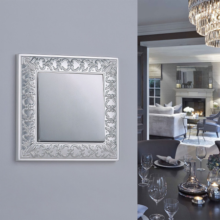 Кнопка звонка (серебряный) СУ IP20 Werkel