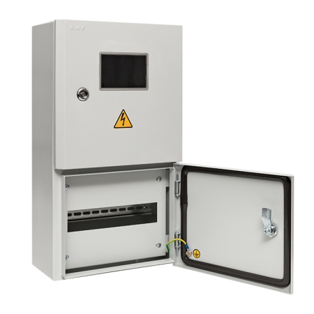 Щит учетно-распред, навесной ЩУРн-3/12 два отсека (БУР) (540х300х160) IP54 PROxima EKF