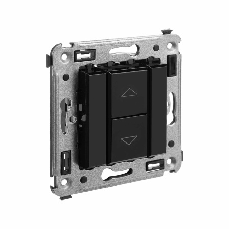 Механизм управления рольставней в стену, "Avanti", "Черный квадрат" DKC