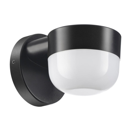 Ландшафтный настенный св-к LED 4000K 12W 220V OPAL чёрный NOVOTECH