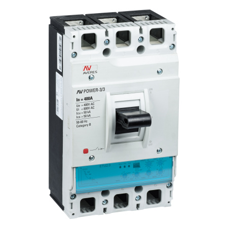Выключатель автоматический ВА AV POWER-3/3 400А 50кА ETU2.2