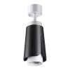 Св-к накл.IP20 GU10 9W 220V TULIP черный NOVOTECH