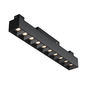 Трековый светильник LED 20Вт Черный IP20 Magnetic track system Gravity TR076-2-20W4K-B Technical Maytoni