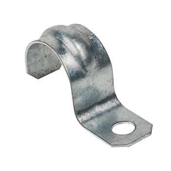 Скоба металлическая однолапковая d19-20 мм (100 шт) PROxima EKF