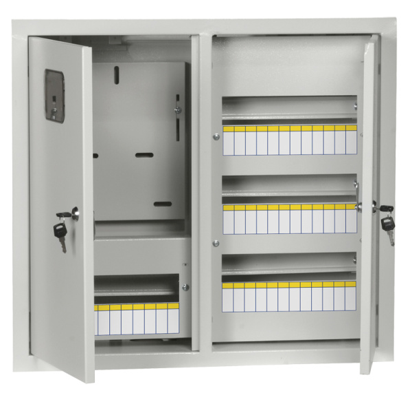 Корпус металлический ЩУРв-3/48 (550х610х165мм) IP31 IEK