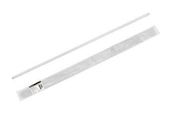 Трубка термоусаживаемая не поддерживающая горение, с клеевым слоем, белая, длиной 1,0 м ТТкНГ(3:1)-3