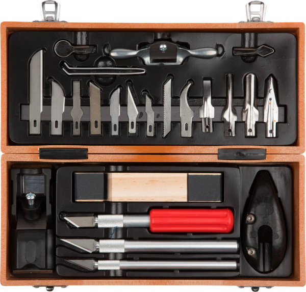 Резцы "ЭКСПЕРТ" по дереву профессиональные, 23шт ЗУБР