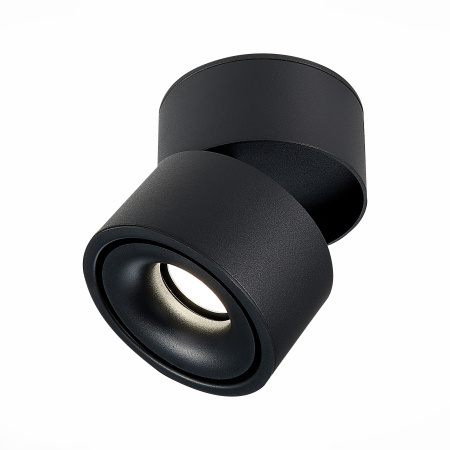 Светильник потолочный Черный LED 1*12Вт 3000К 1 000Lm Ra>90 36° IP20 D100xH105 170-240В ST652.432.12 ST LUCE