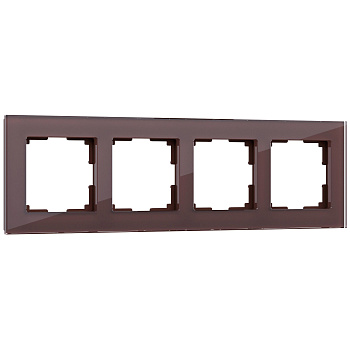Favorit Рамка на 4 поста (мокко) Werkel