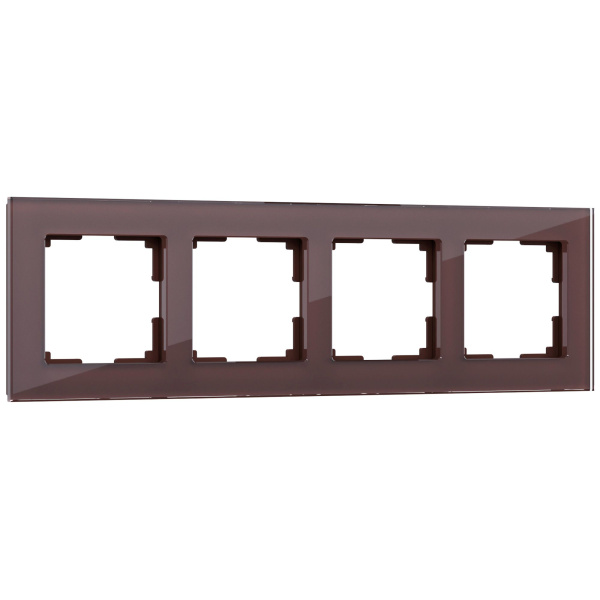 Favorit Рамка на 4 поста (мокко) Werkel