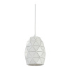 Подвесной светильник 1*E27 60Вт Белый IP20 Louvre MOD199-PL-03-W Maytoni
