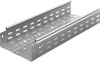 Металлический лоток перфорированный 200х80х3000, толщ. 1,0 мм, Сендзимир цинк Ostec