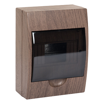 Щит распределительный навесной ЩРН-П- 6 темное дерево IP41 PROxima EKF