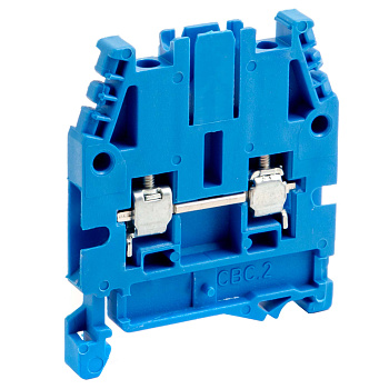 CBC.2(Ex)i.проходной зажим синий 2,5 кв.мм DKC