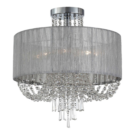 Люстра потолочная Хром/Серебристый, Прозрачный E14 8*40Вт SL892.102.08 ST LUCE