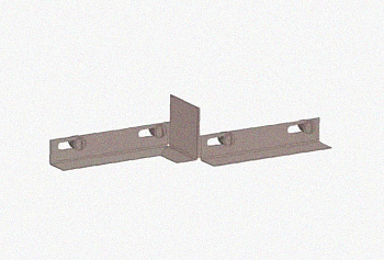 Соединитель-переходник замковый ПУгЛЗ 100х50 УХЛ1 (левый), горячее цинкование S1,5