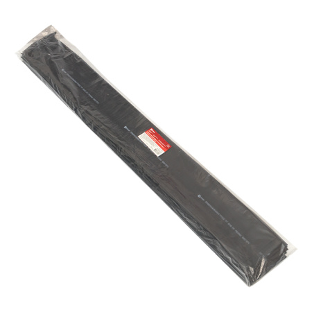 Термоусаживаемая трубка ТУТ нг 80/40 черная в отрезках по 1м PROxima EKF