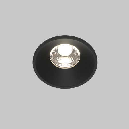 Встраиваемый светильник LED 7Вт Черный IP20 Downlight DL058-7W4K-B Technical Maytoni