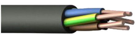 Кабель ВВГнг(А)-LS 5х1,5 ок (N, РЕ)-0,66