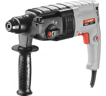 Перфоратор SDS-plus, П-22-650, реверс, горизонтальный, 2.3 Дж, 0-870 об/мин, 0-4850 уд/мин, 650 Вт, кейс ЗУБР