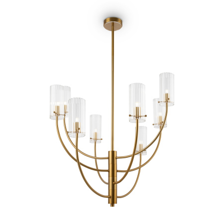 Подвесной светильник 8*G9 40Вт Латунь IP20 Arco MOD223PL-08BS Maytoni