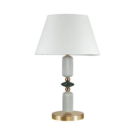 Настольная лампа E27 1*60W 4861/1TC CANDY золотой/раноцветн.керамика/абажур ODEON LIGHT