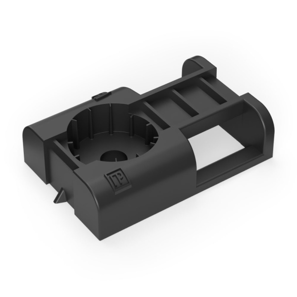 Площадка под стяжку для прямого монтажа черная (100шт/1500шт уп/кор) Промрукав