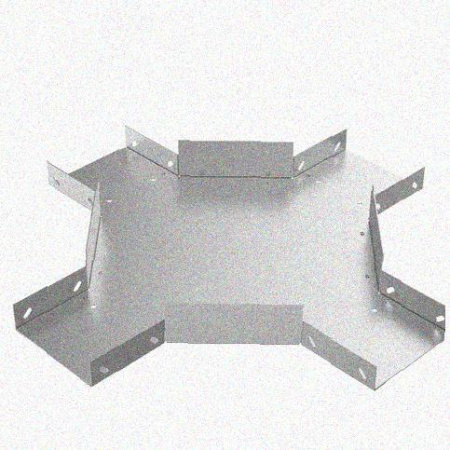 Лоток крестообразный замковый перфорированный КМЗ 200х80 УХЛ1, горячее цинкование, S1,5