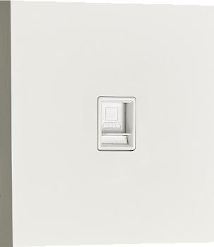 Donel N96 Компьютерная розетка RJ45 cat.6/ClassE, Белый, серия DT