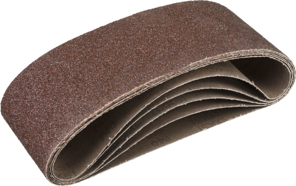 100 х 610 мм, P40, лента шлифовальная СТАНДАРТ, для ЛШМ, 5 шт. ЗУБР