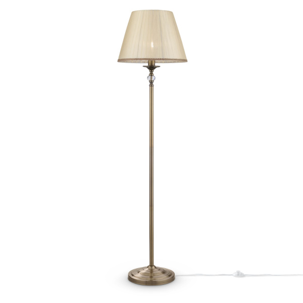 Торшер 1*E27 40Вт Бронза IP20 Soffia RC093-FL-01-R Maytoni