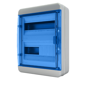 Щит навесной ЩРН-П 24 мод. синяя крышка IP65 BNS 65-24-1 Tekfor