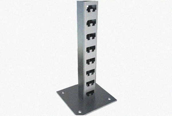 Стойка кабельная напольная К1173х800 УТ1,5 горячее цинкование, L800