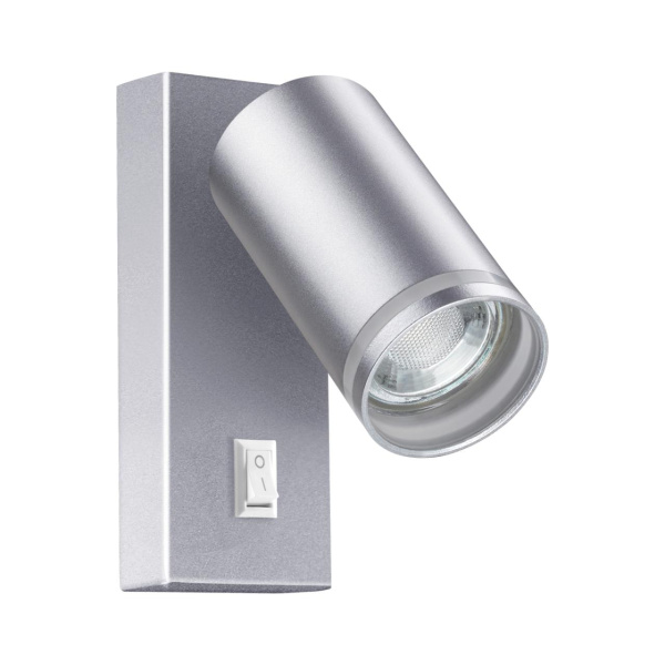 Св-к накл.настенный IP20 GU10 9W 220V ULAR серебро NOVOTECH Св-к накл.настенный IP20 GU10 9W 220V ULAR серебро NOVOTECH