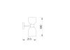 Настенный светильник (бра) 2*E27 60Вт Хром IP20 Savia FR5203WL-02CH Freya