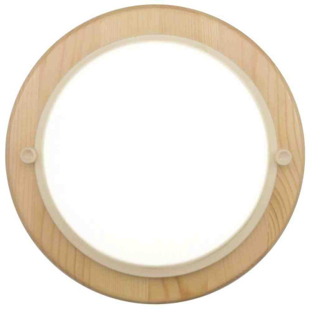 ДБО 03-6-011 Свет-к светодиодный круг клен 6Вт,600Лм,IP54,дерево,алюминий,стекло APEYRON