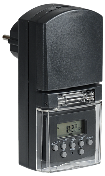 Розетка-таймер электронный РТЭ-3 1мин 7дн 140on/off 16А IP44 IEK