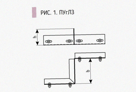 Соединитель-переходник замковый ПУгПЗ 200х100 УТ1,5, оцинкованный лист, S1,0
