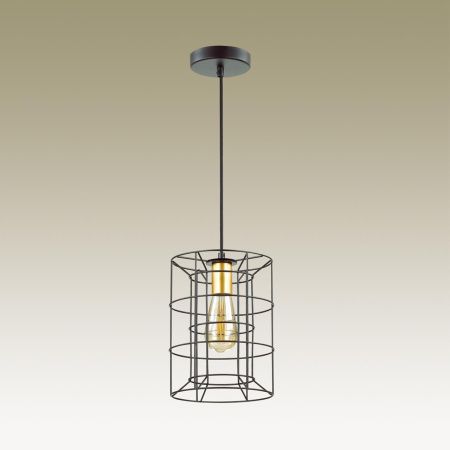 Подвес E27 1*60W 220V RUPERT черный,золотой LUMION