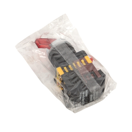 Переключатель ANLC-22 2P красный с подсветкой 380В NO+NC PROxima EKF