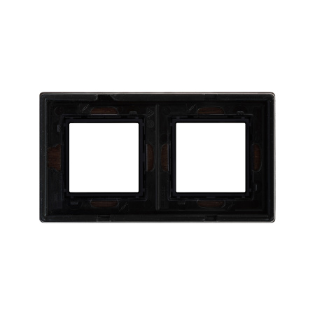 Рамка из натурального дерева, "Avanti", венге, 2 поста (4 мод.) DKC