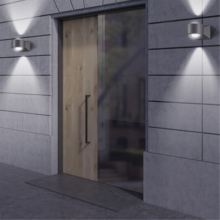 Ландшафтный настен.св-к IP54 LED 4000K 6W 85 - 265V CALLE темно-серый NOVOTECH