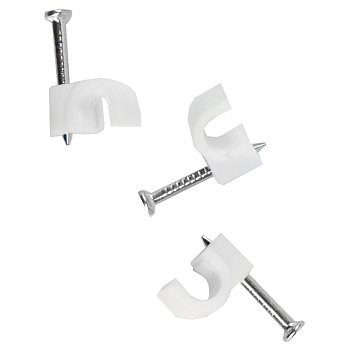 Скоба крепежная GBF-16-50-R, 16мм, круглая, 50 штук, 1/100 General