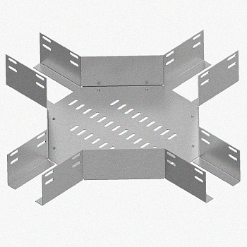 Лоток крестообразный перфорированный КМ 50х50 У3, окрашенный, S1,0