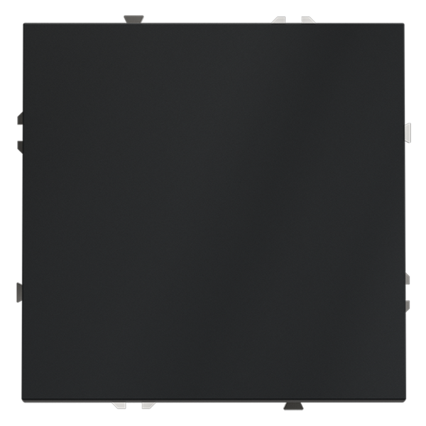 Перекрестный переключатель встраиваемый Voltum S70 одноклавишный 10А, (графит)