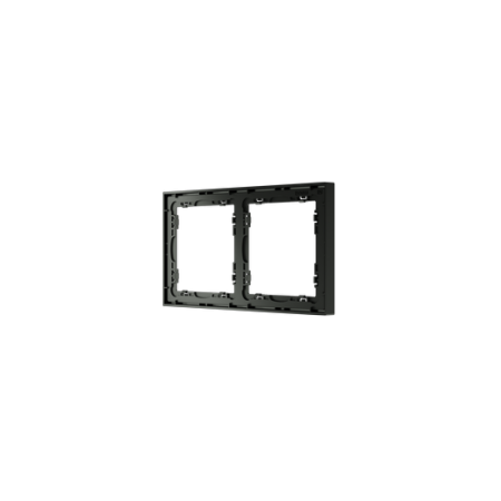 Рамка пластиковая Voltum S70 на 2 поста, (титан)