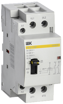 Контактор модульный с ручным управлением КМ40-11МР AC KARAT IEK
